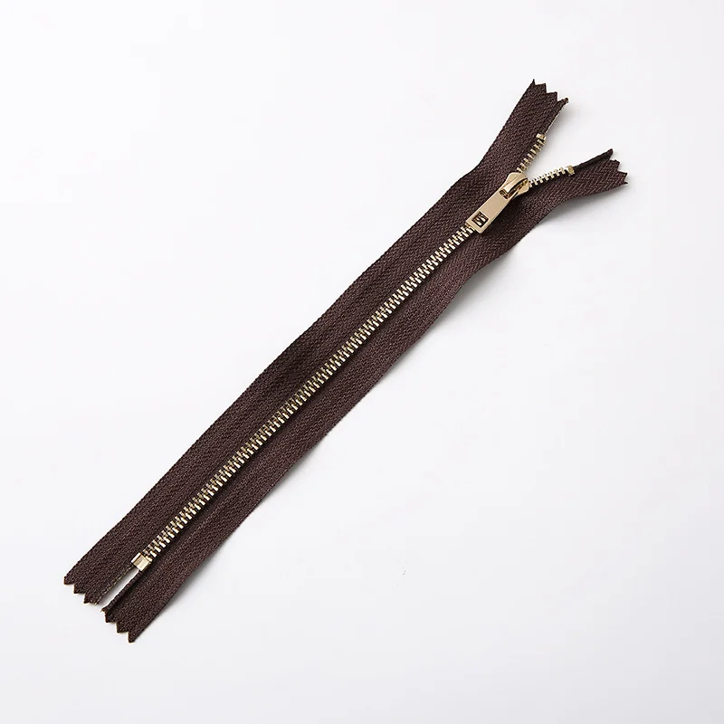brown zipper